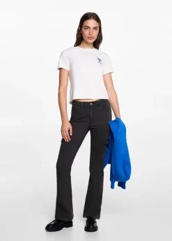 MANGO Dżinsy*Dżinsy flare cargo