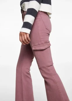 MANGO Dżinsy*Dżinsy flare cargo