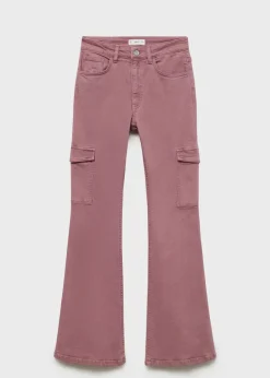 MANGO Dżinsy*Dżinsy flare cargo