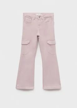 Dzieci MANGO Dżinsy*Dżinsy flare cargo