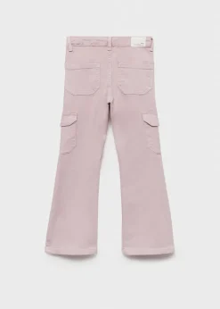 Dzieci MANGO Dżinsy*Dżinsy flare cargo