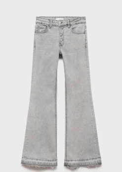 MANGO Dżinsy*Dżinsy flare z guzikami