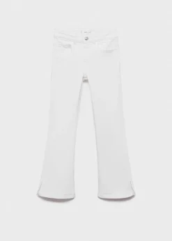 Dzieci MANGO Dżinsy*Dżinsy flare z rozcięciami