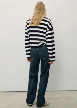 MANGO Dżinsy*Dżinsy Miami o prostym kroju ze średnim stanem