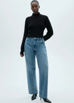MANGO Dżinsy*Dżinsy Miami o prostym kroju ze średnim stanem