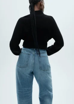 MANGO Dżinsy*Dżinsy Miami o prostym kroju ze średnim stanem