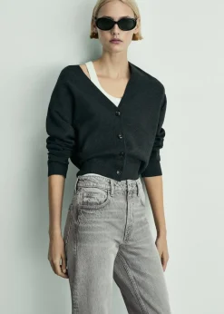 MANGO Dżinsy*Dżinsy Mom2000 mom z wysokim stanem