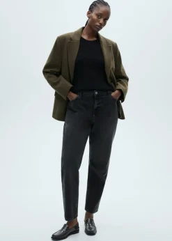 MANGO Dżinsy*Dżinsy Mom2000 mom z wysokim stanem