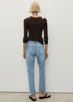 MANGO Dżinsy*Dżinsy Mom2000 mom z wysokim stanem