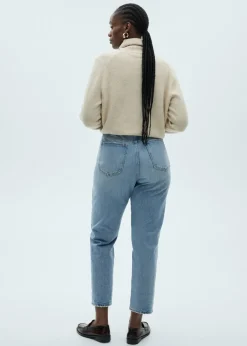 MANGO Dżinsy*Dżinsy Mom2000 mom z wysokim stanem