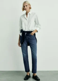 MANGO Dżinsy*Dżinsy Mom2000 mom z wysokim stanem