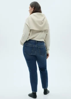 MANGO Dżinsy*Dżinsy Mom2000 mom z wysokim stanem