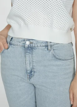 MANGO Dżinsy*Dżinsy Newmom comfort z wysokim stanem