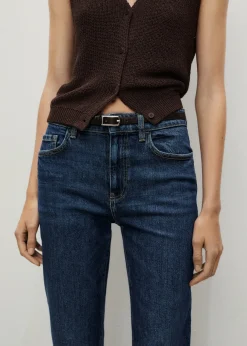 MANGO Dżinsy*Dżinsy Newmom comfort z wysokim stanem