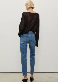 MANGO Dżinsy*Dżinsy Newmom comfort z wysokim stanem