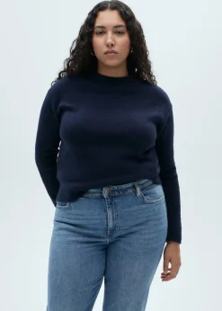 MANGO Dżinsy*Dżinsy Newmom comfort z wysokim stanem