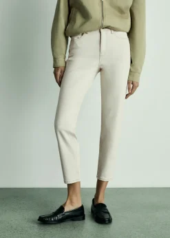 MANGO Dżinsy*Dżinsy Newmom comfort z wysokim stanem