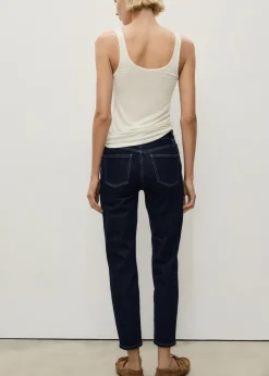 MANGO Dżinsy*Dżinsy Newmom comfort z wysokim stanem