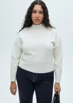 MANGO Dżinsy*Dżinsy Newmom comfort z wysokim stanem