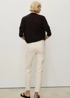 MANGO Dżinsy*Dżinsy Newmom comfort z wysokim stanem