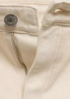 MANGO Dżinsy*Dżinsy Newmom comfort z wysokim stanem