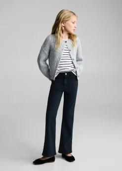 Dzieci MANGO Dżinsy*Dżinsy o kroju flare z kieszeniami