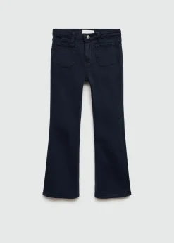 Dzieci MANGO Dżinsy*Dżinsy o kroju flare z kieszeniami