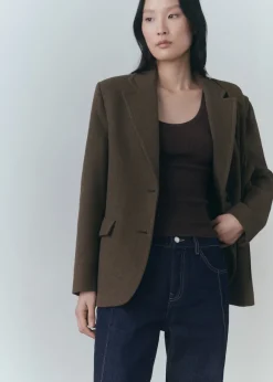 MANGO Dżinsy*Dżinsy o prostym kroju rinse wash ze szwami