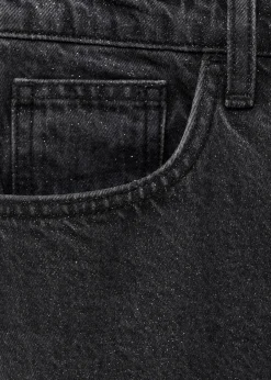 MANGO Dżinsy*Dżinsy o prostym kroju z błyszczącym wykończeniem