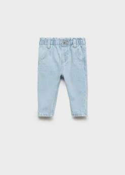 Dzieci MANGO Dżinsy*Dżinsy paperbag