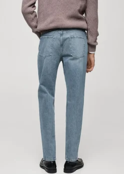 MANGO Dżinsy*Dżinsy regular fit z efektem znoszenia