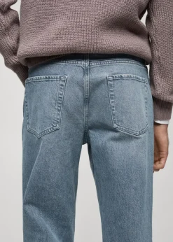 MANGO Dżinsy*Dżinsy regular fit z efektem znoszenia