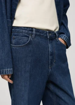 MANGO Dżinsy*Dżinsy relaxed fit z zaprasowanym kantem