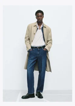 MANGO Dżinsy*Dżinsy relaxed fit z zaprasowanym kantem