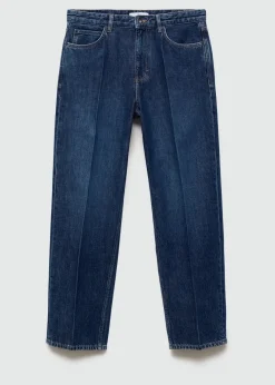 MANGO Dżinsy*Dżinsy relaxed fit z zaprasowanym kantem