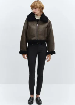 MANGO Dżinsy*Dżinsy skinny push-up woskowane