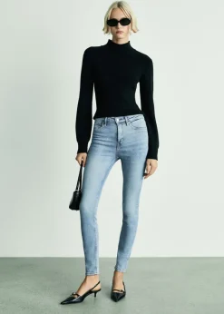 MANGO Dżinsy*Dżinsy skinny z wysokim stanem