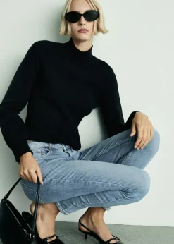 MANGO Dżinsy*Dżinsy skinny z wysokim stanem