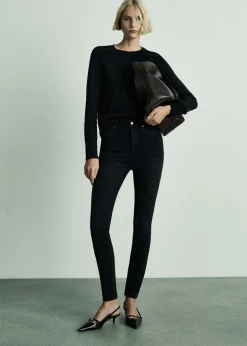 MANGO Dżinsy*Dżinsy skinny z wysokim stanem