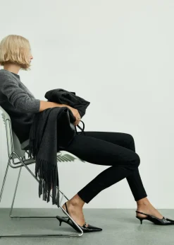 MANGO Dżinsy*Dżinsy skinny ze średnim stanem woskowane