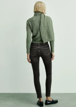 MANGO Dżinsy*Dżinsy skinny ze średnim stanem