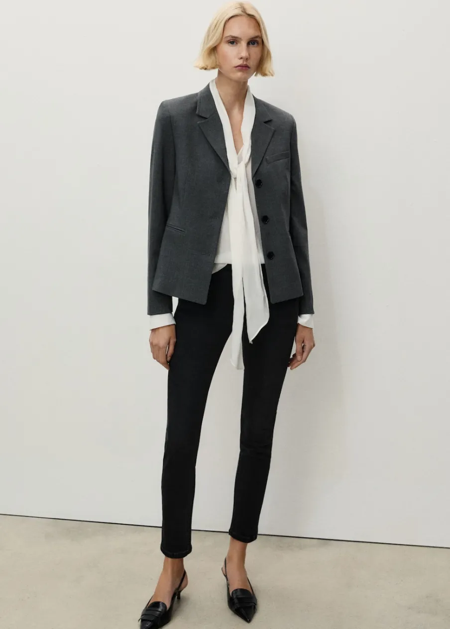 MANGO Dżinsy*Dżinsy skinny ze średnim stanem