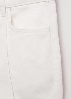 MANGO Dżinsy*Dżinsy slim capri z dekoracyjnymi szwami
