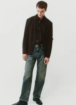 MANGO Dżinsy*Dżinsy straight fit z efektem znoszenia