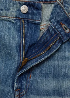 MANGO Dżinsy*Dżinsy straight fit z efektem znoszenia