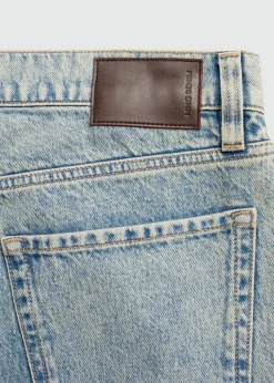 MANGO Dżinsy*Dżinsy straight fit z podwiniętymi nogawkami