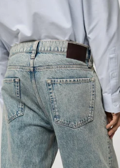 MANGO Dżinsy*Dżinsy straight fit z podwiniętymi nogawkami