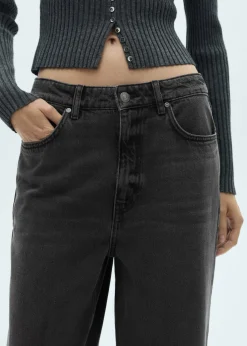 MANGO Dżinsy*Dżinsy wideleg loose z niskim stanem