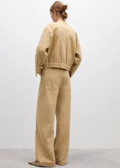 MANGO Dżinsy*Dżinsy wideleg loose z niskim stanem