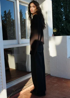 MANGO Dżinsy*Dżinsy wideleg rinse wash